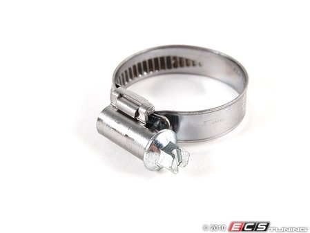 ES#2939 - MH12 - 3/8" Band Hose Clamp - 20-32mm - Priced Each - 20-32mm clamping range, 9mm's wide - OE Aftermarket - Audi BMW Volkswagen Mercedes Benz MINI Porsche