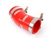 ES#3088890 - 010137ECS01-02KT - High Flow Charge Pipe Coupler Kit - Includes All 4 Intercooler Pipe Couplers - Red - Improve your charge airflow path with our Silicone Intercooler Pipe Couplers - ECS - Audi Volkswagen