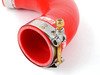ES#3088891 - 010137ECS02-02KT - High Flow Charge Pipe Coupler Kit - Includes 2 Piece Intercooler Pipe Couplers - Red - Improve your charge airflow path with our Silicone Intercooler Pipe Couplers - ECS - Audi Volkswagen