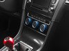 ES#3098290 - 008705ECS02-04 - Climate Control Ring Kit - SMOOTH - Blue Anodized - Set of three billet aluminum trim rings for your climate control dials - ECS - Volkswagen