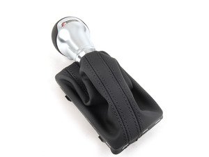 ES#2725568 - 8V1713139GIBR - Shift Knob - Leather - Sabre (Black) - Replace your worn out shift knob - Genuine Volkswagen Audi - Audi