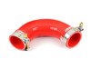 ES#3088891 - 010137ECS02-02KT - High Flow Charge Pipe Coupler Kit - Includes 2 Piece Intercooler Pipe Couplers - Red - Improve your charge airflow path with our Silicone Intercooler Pipe Couplers - ECS - Audi Volkswagen