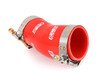 ES#3088890 - 010137ECS01-02KT - High Flow Charge Pipe Coupler Kit - Includes All 4 Intercooler Pipe Couplers - Red - Improve your charge airflow path with our Silicone Intercooler Pipe Couplers - ECS - Audi Volkswagen