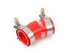 ES#3088890 - 010137ECS01-02KT - High Flow Charge Pipe Coupler Kit - Includes All 4 Intercooler Pipe Couplers - Red - Improve your charge airflow path with our Silicone Intercooler Pipe Couplers - ECS - Audi Volkswagen