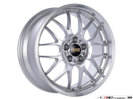 ES#3138639 - RS913EDSPKKT - 18" BBS RS-GT Wheels - Set Of Four  - 18x8.5 ET32 5x112 57.1CB - Diamond Silver Center with Diamond Cut Lip - BBS - Audi Volkswagen