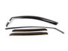 ES#2838341 - 82703 - Front & Rear Side Window Deflectors - Dark Smoke - (NO LONGER AVAILABLE) - Optimum protection, while allowing window use in any conditions - WeatherTech - Audi