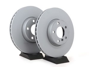 ES#3138482 - 34116793245zKT2 - Front Brake Rotor - Pair (332x30)  - Quality replacement rotors to restore your stopping power - Zimmermann - BMW