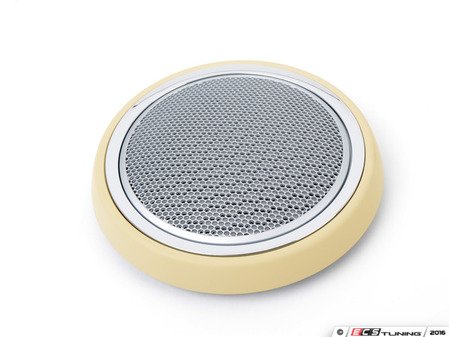 ES#2972629 - 51417316339 - Lower Speaker Grille Cover HK - Cornsilk - For driver and passenger side : Rolls Royce MINI Goodwood - Genuine MINI - MINI