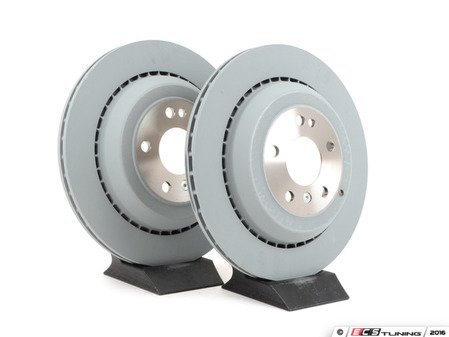 ES#2681377 - 1644231312KT4 - Rear Brake Rotors - Pair (330x22) - Does not include new rotor securing screws - Brembo - Mercedes Benz