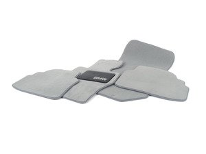 ES#2498826 - 82112293535 - Carpeted floor mat - set - Gray - Genuine BMW - BMW