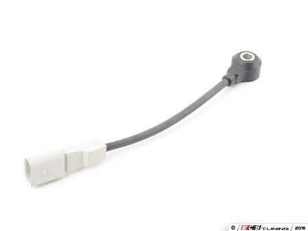 ES#269254 - 021905377E - Knock Sensor - White (210mm) - Detects engine knock so the ECU can adjust accordingly - Genuine Volkswagen Audi - Volkswagen