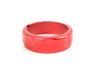 ES#3098276 - 008705ECS01-03 - Climate Control Ring Kit - KNOBBED - Red Anodized - Set of three billet aluminum trim rings for your climate control dials - ECS - Volkswagen