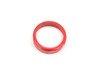 ES#3098276 - 008705ECS01-03 - Climate Control Ring Kit - KNOBBED - Red Anodized - Set of three billet aluminum trim rings for your climate control dials - ECS - Volkswagen