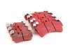 ES#2986593 - dp31473ckt - Front & Rear RedStuff Performance Brake Pad Kit - High performance street pad featuring Kevlar technology, includes front and rear pads - EBC - Volkswagen