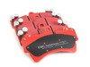 ES#2986593 - dp31473ckt - Front & Rear RedStuff Performance Brake Pad Kit - High performance street pad featuring Kevlar technology, includes front and rear pads - EBC - Volkswagen