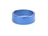 ES#3098290 - 008705ECS02-04 - Climate Control Ring Kit - SMOOTH - Blue Anodized - Set of three billet aluminum trim rings for your climate control dials - ECS - Volkswagen