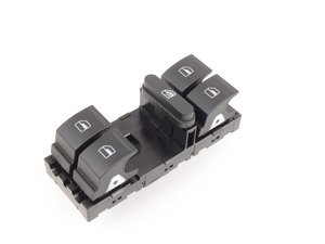 ES#420736 - 7L6959857D3X1 - Window Switch - Driver's Door - Replace your faulty or peeling switches - Genuine Volkswagen Audi - Volkswagen