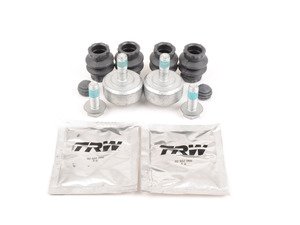 ES#2777679 - 8E0698470KT - Rear Pad And Rotor Installation Kit - Includes everything to install new rear brakes - Genuine Volkswagen Audi - Audi
