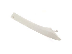 ES#114108 - 51438235006 - "A" Pillar Trim - Right - Hellgrau/Light Gray, located next to the windshield - Genuine BMW - BMW