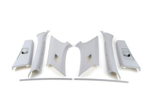 ES#2975884 - 51438222623KT1 - A-B-C Pillar Cover Kit - Gray - Includes left and right A,B, and C pillars - Genuine BMW - BMW