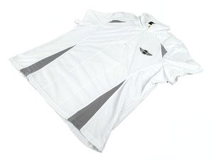 ES#2504040 - 80902296847 - Ladies Half Zip SS Tech - White - Large - White with small MINI wings logo on side of chest. - Genuine MINI - MINI