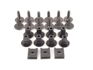 ES#2771317 - MK4FLHK1KT -  Front Fender Liner Hardware Kit - Includes all the hardware needed to install fender line on one side. - Vaico - Volkswagen