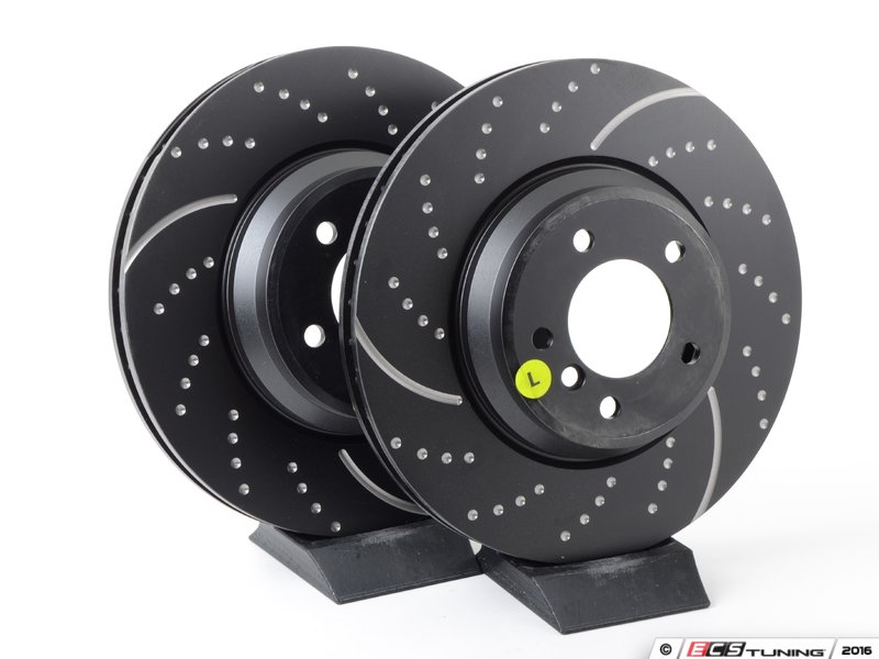 EBC USR Slotted Front Rotors (345x30mm) | 2017+ Genesis G80 3.8L