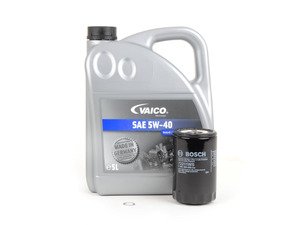 ES#3138966 - mk4ecoKT - Economy Oil Service Kit - Only the essentials to perform an oil service. Includes German Made Vaico oil that meets VW 502.00 & 505.00 standards - Assembled By ECS - Audi Volkswagen