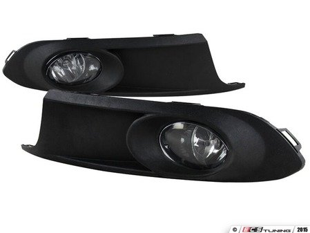 ES#3021412 - LFJET114COEMJS - Fog Light Conversion Kit - (NO LONGER AVAILABLE) - Aftermarket fog light kit with clear lenses - Spec-D Tuning - 