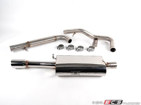 ES#263997 - FPIM-0212 - Cat-Back Exhaust System - Fully polished 2.5" system - Billy Boat Performance - Volkswagen