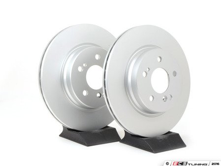 ES#2703344 - 1294230312KT2 - Rear Brake Rotors - Pair - Featuring a protective Meyle Platinum coating - Meyle - Mercedes Benz