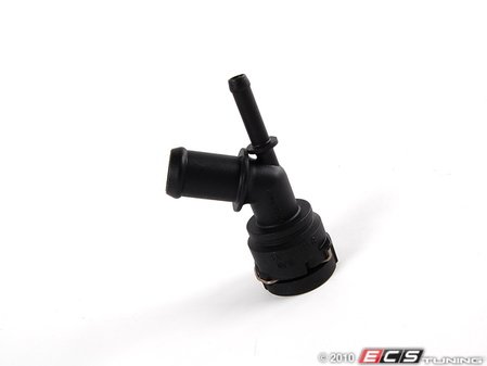 ES#307291 - 1J0122291B - Coolant Hose Coupler - Replace brittle plastic parts. - Genuine Volkswagen Audi - Volkswagen
