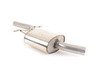 ES#2827372 - SSXAU243 - Cat-Back Exhaust System - Resonated - 2.76" stainless steel with dual GT100 polished tips - Milltek Sport - Audi