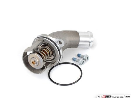 ES#2762250 - 06c121111ekt - Thermostat Replacement Kit - Maintain proper operating temperature with a new thermostat, housing and hardware - Genuine Volkswagen Audi - Audi