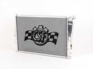 ES#2992660 - 7058 - E46 M3 High Performance Aluminum Radiator - Ultra-efficient dual-core, triple-pass radiator from the leader in E46 M3 cooling. Cooler engine temps mean more power and longer life of engine components. - CSF - BMW