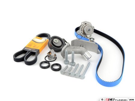 ES#3098283 - T306RBKT - Timing Belt Kit - Ultimate - A kit which include all the necessary timing components and seals. Featuring ECS Heavy Duty Cast Aluminum Thermostat Housing! - Assembled By ECS - Volkswagen