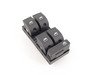 ES#2815887 - 4F0959851F5PR - Power Window Switch Assembly - Sabre (Black) - Front drivers side main window switch - Hamburg Tech - Audi