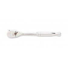 ES#2935095 - KDT81011P - 1/4" Drive 120XP Full Polish Teardrop Ratchet - (NO LONGER AVAILABLE) - The Gear is Alternately Engaged by the Double-Stacked Pawls which give a 3 Swing Arc for Faster Work - Gear Wrench - 