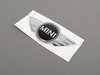 ES#2979030 - 51147411203 - MINI Clubman Rear Trunk Emblem - Replace that faded or damaged chrome with new - Genuine MINI - MINI