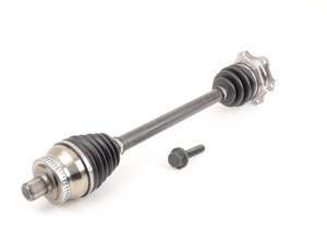 ES#3074063 - NCV23587 - Left Front Axle Shaft - A complete driveshaft with cv joints, ready for installation - GSP North America - Audi Volkswagen