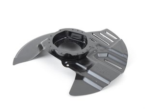 ES#59970 - 34117833110 - Front Brake Rotor Dust Shield - Right - Metal dust cover to shield the elements from your front rotors - Genuine BMW - BMW