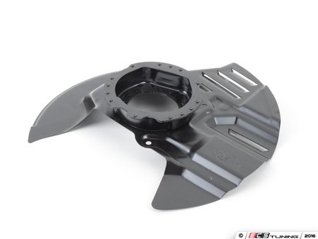 ES#59970 - 34117833110 - Front Brake Rotor Dust Shield - Right - Metal dust cover to shield the elements from your front rotors - Genuine BMW - BMW