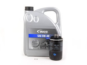ES#3139017 - 06j115403qecoKT -  Economy Oil Service Kit - Only the essentials to perform an oil service. Includes German Made Vaico oil that meets VW 502.00 & 505.00 standards - Assembled By ECS - Audi Volkswagen
