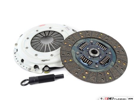 ES#2828925 - 02016HD00X - Volkswagen Golf R32 Heavy duty pressure plate. Steel-backed organic lined disc. Dampened disc (must be used with single mass flywheel). Hydraulic slave cylinder sold separately - Clutch Masters - 