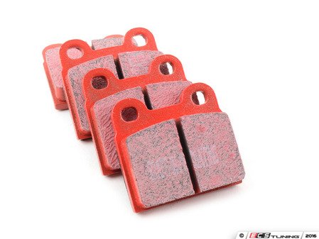 ES#520199 - DP3105C - Rear RedStuff Performance Brake Pad Set - A high performance street pad, featuring Kevlar technology - EBC - BMW Porsche
