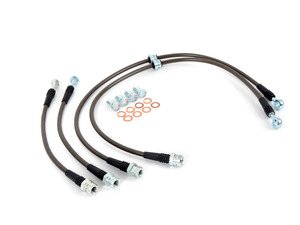 ES#3245739 - HVW4411 - Sport Brake Lines - Kit (Choose A Color) - Complete set of smoked, DOT-compliant lines for an improved pedal feel - Neuspeed - Volkswagen