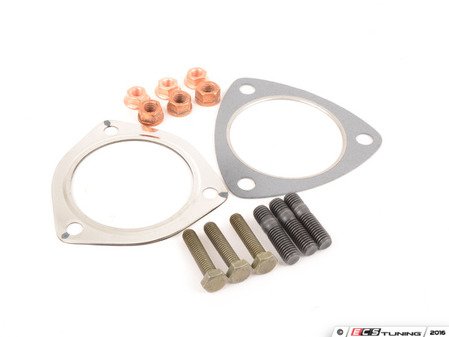 ES#3028723 - 8D0253115KT3 - Catalytic Converter Installation Kit - Includes the necessary hardware and gaskets to install the catalytic converter - Assembled By ECS - Audi Volkswagen