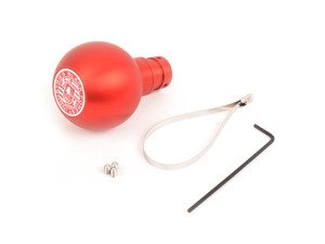 ES#3022027 - GS1R - BFI Heavy Weight Shift Knob RED - Full Billet  - (NO LONGER AVAILABLE) - Weighing in at approximately 250 grams the added inertial mass makes shifting effort substantially less while speeding up the process at the same time. - Black Forest Industries - 