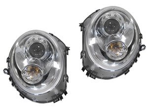 ES#3192998 - HMINI07HL-OEC - Projector Chrome Headlights - Pair M82-1101P-AS1 - (NO LONGER AVAILABLE) - Chrome housing halogen projector headlight set in OEM style! Motorized leveling! - Depo - 