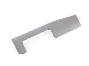 ES#117890 - 51457904347 - titanium Dashboard Trim - Left - Covers the vent to the left of the steering column - Genuine BMW - BMW